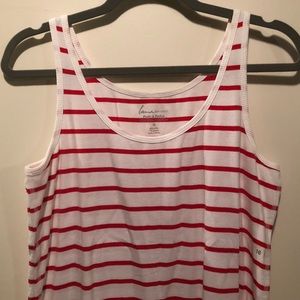 Red&White Striped Tank!